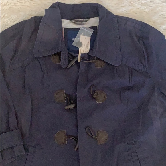 American Eagles Navy Cotton Jacket - Picture 2 of 7